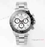 Super Clone Rolex Daytona 904L Stainless Steel Panda Dial Watch VRF Swiss 7750 Movement